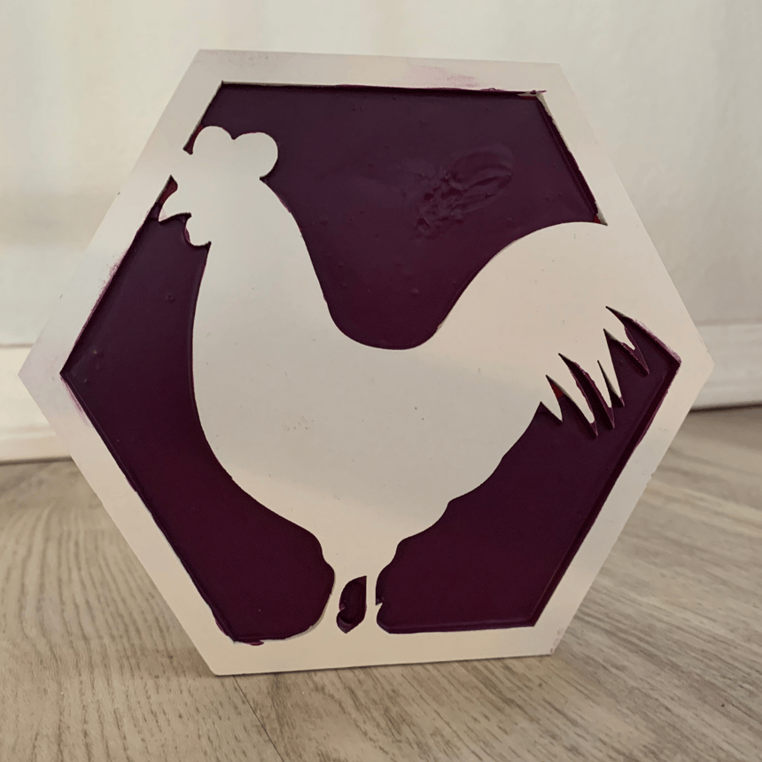 Rooster decoration