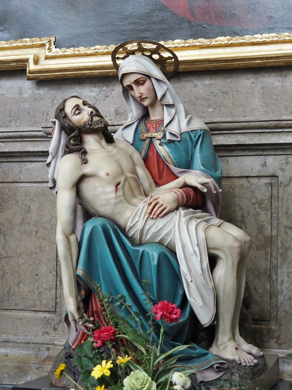 Pieta statue