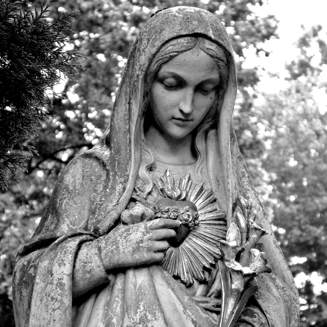 statue of the Immaculate Heart of Mary