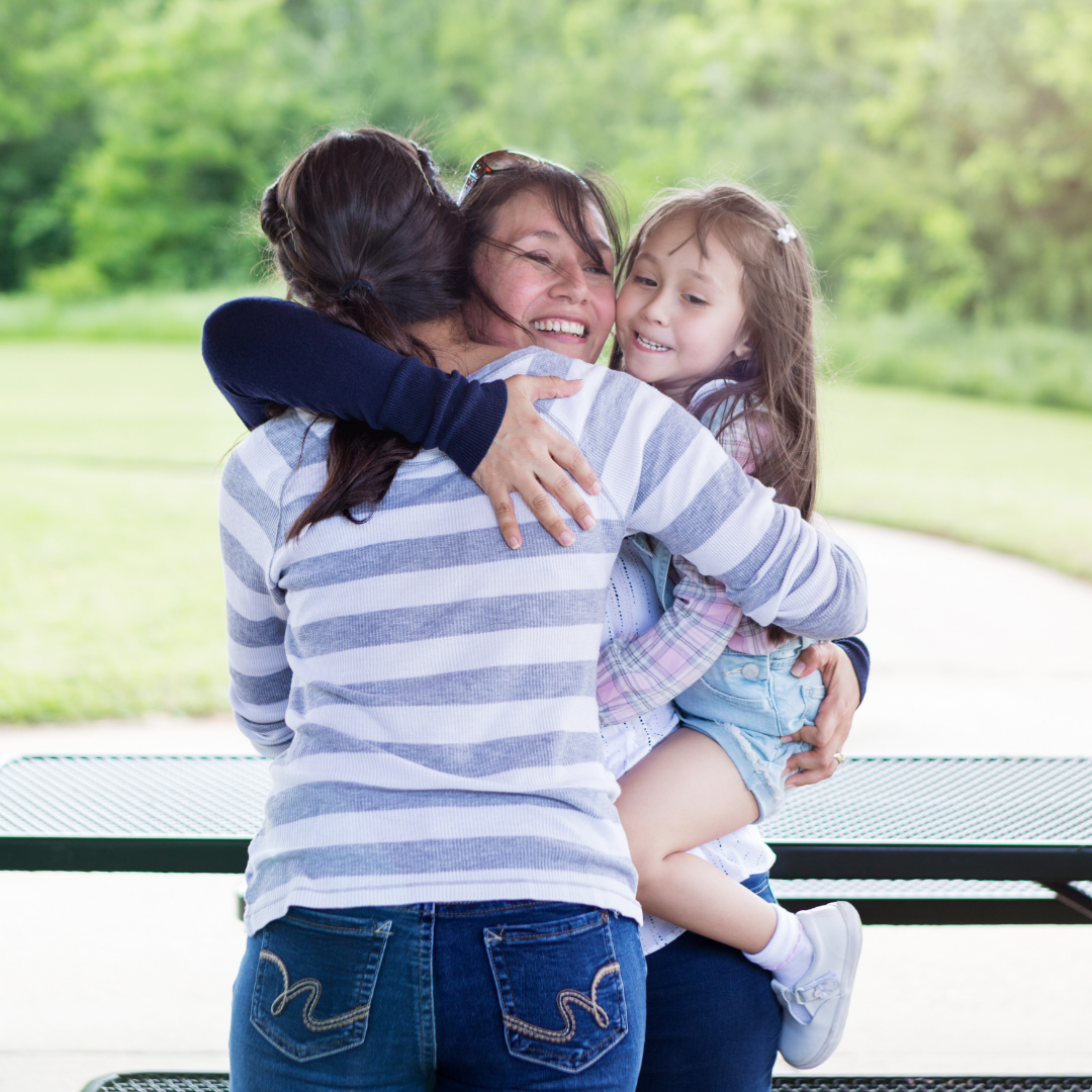 friends hugging each other