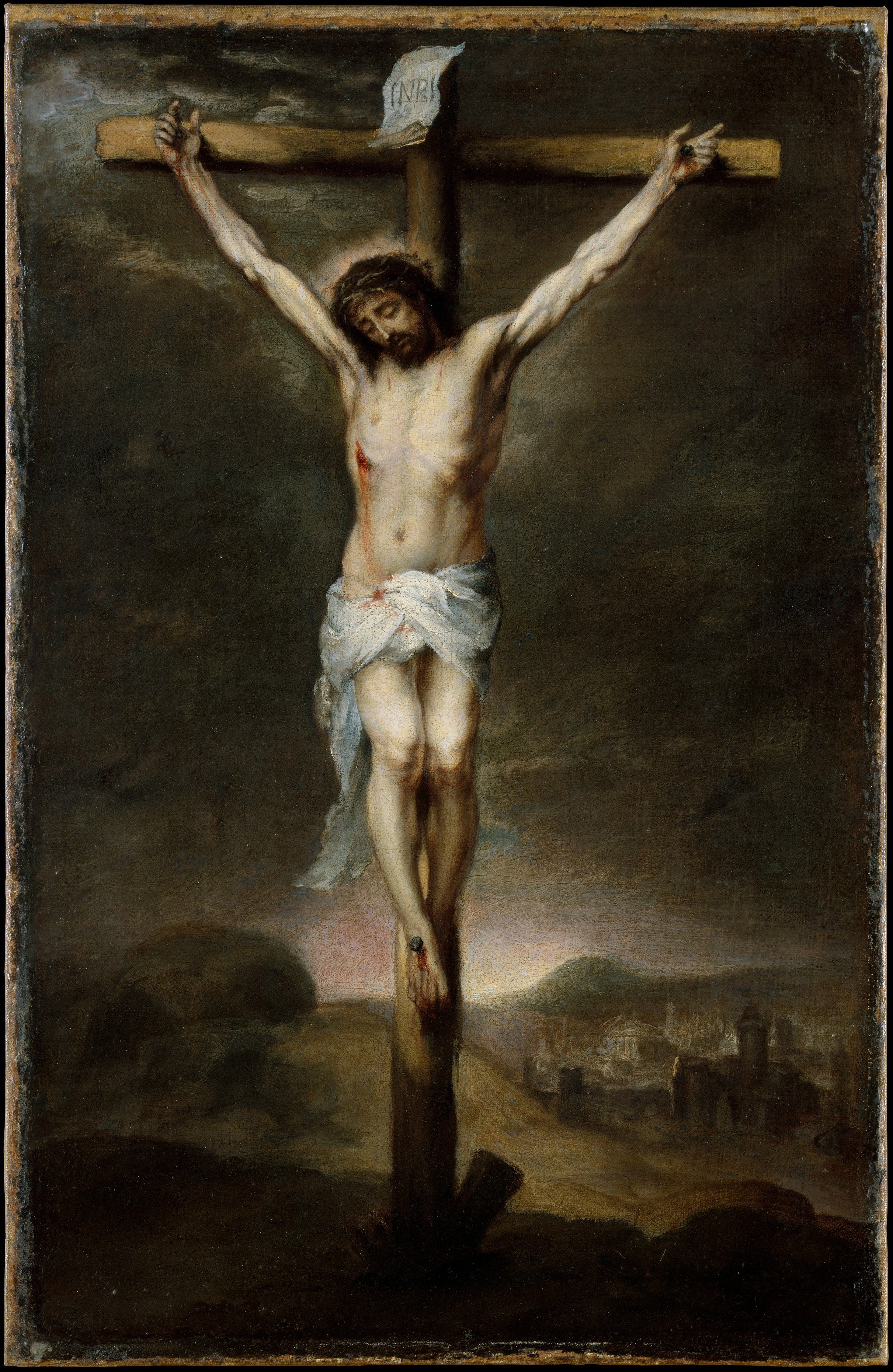 "The Crucifixion" by Murillo (1675)