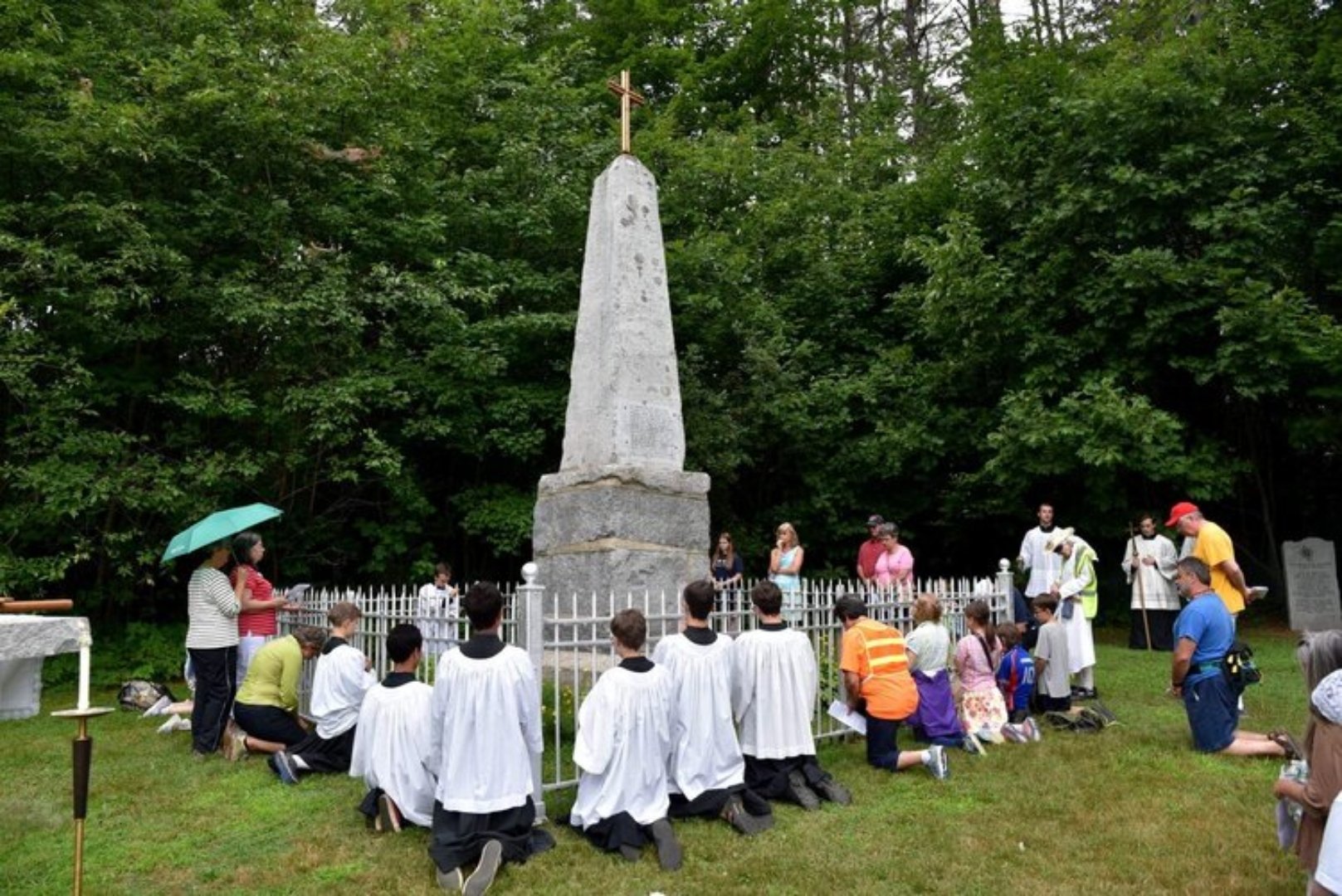 Monument to Fr. Rale