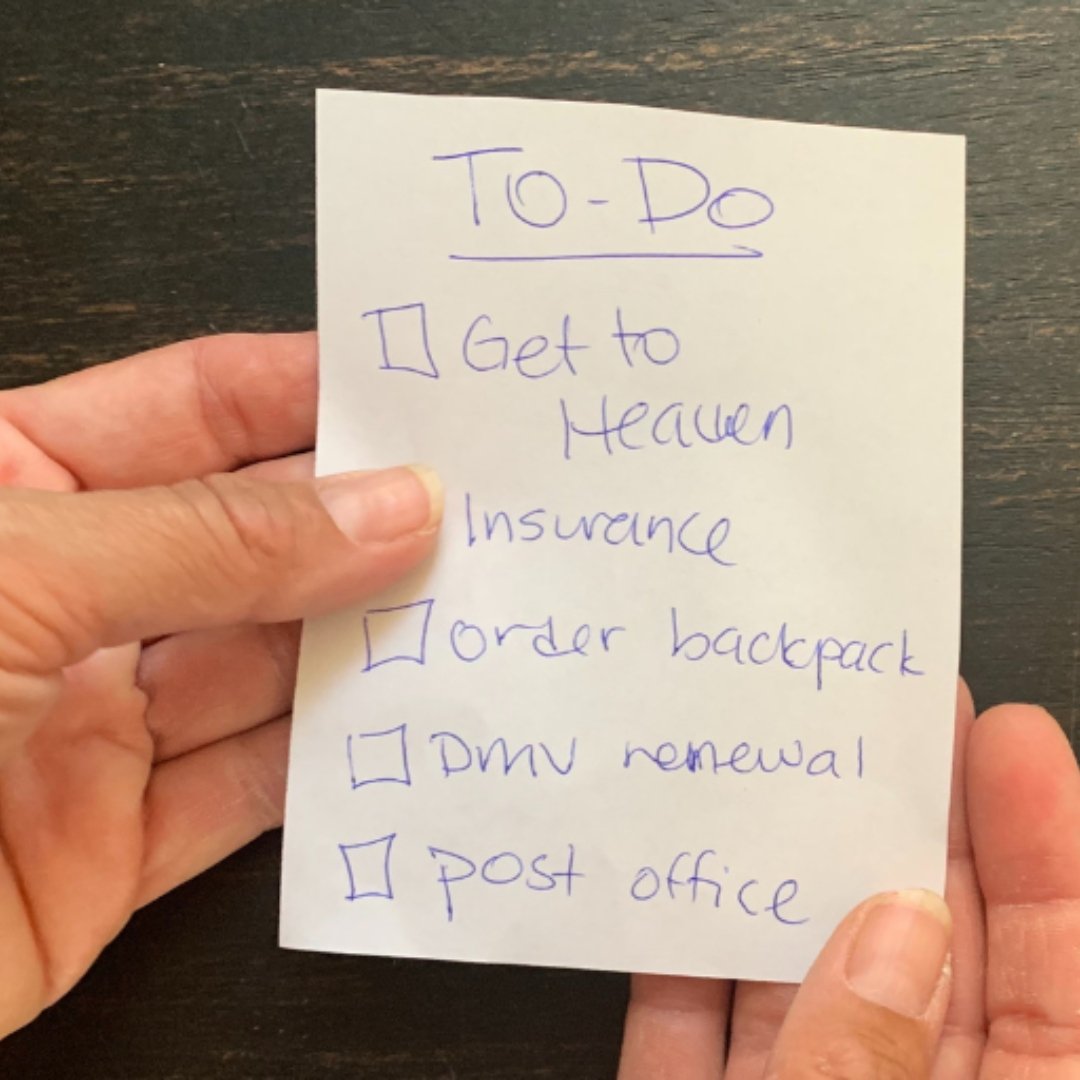 to-do list