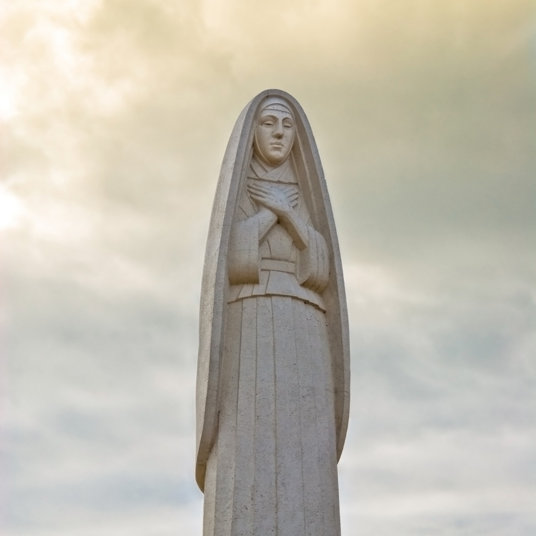 statue of St. Monica