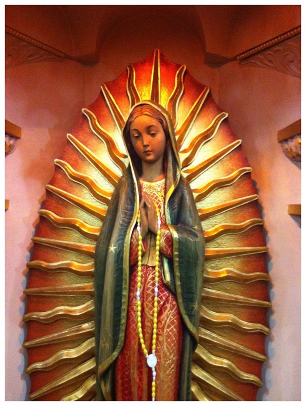 Our Lady of Guadalupe statue