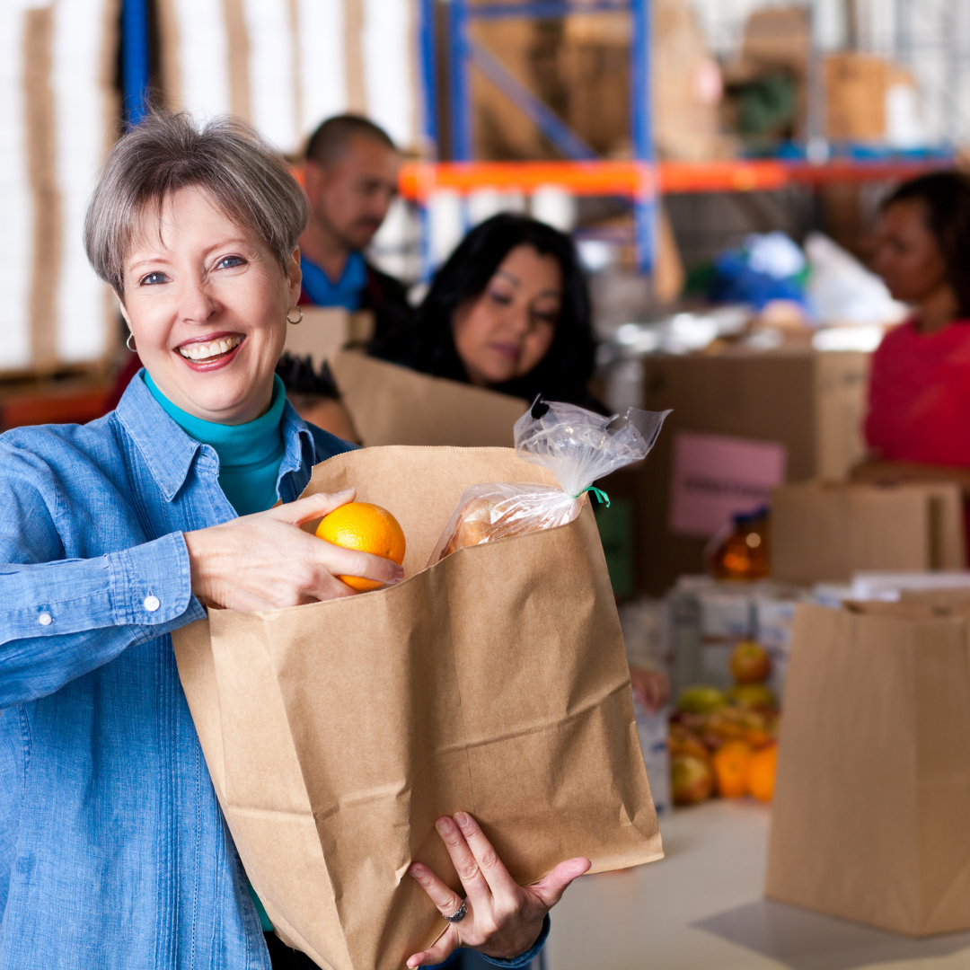 food pantry volunteers