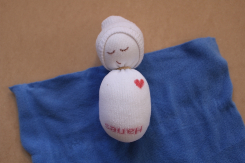 20211228 MMcConkey sock baby jesus and flannel