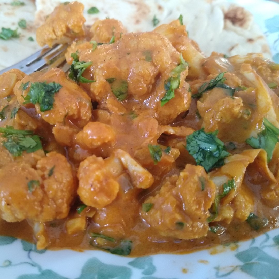 vegan coconut butter cauliflower