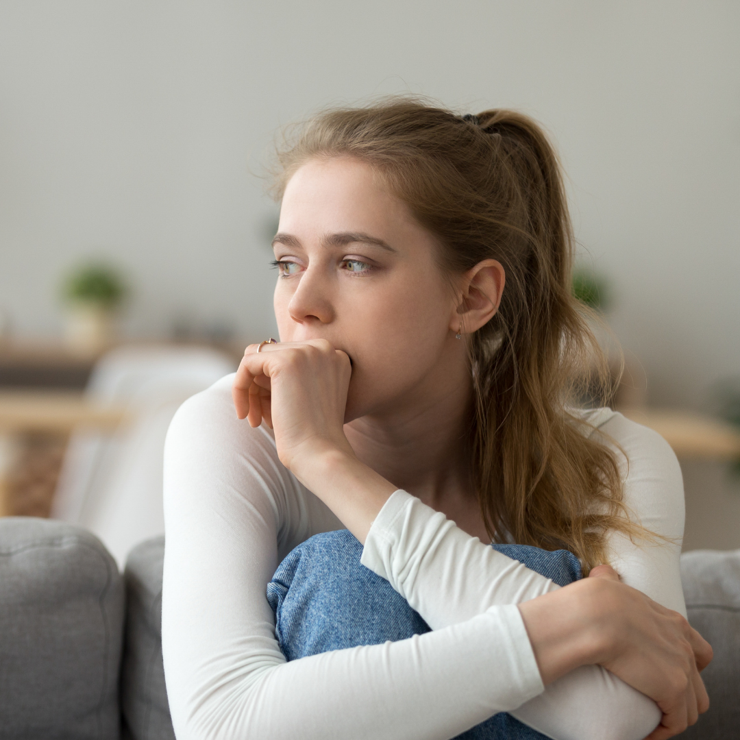 worried woman
