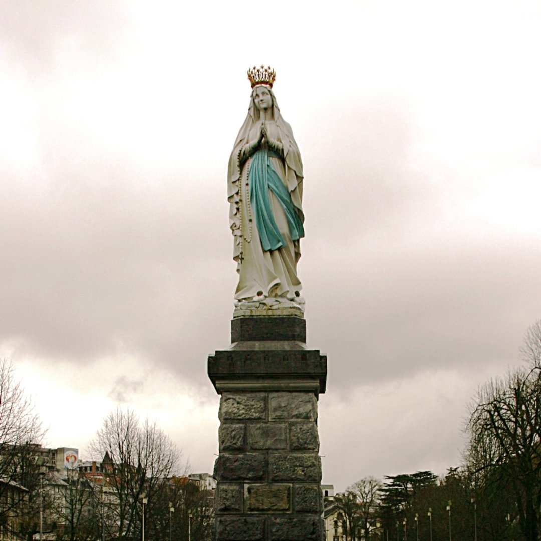 Our Lady of Lourdes statue