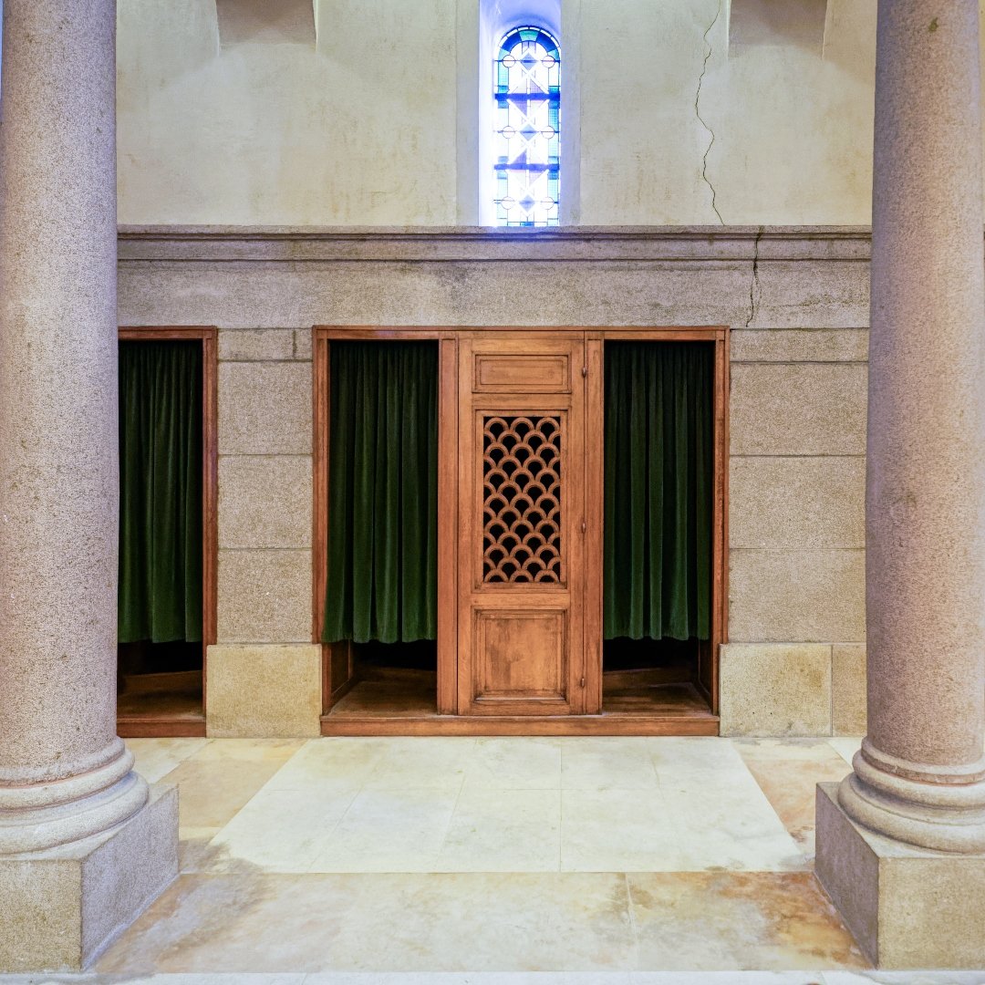 confessional in a church