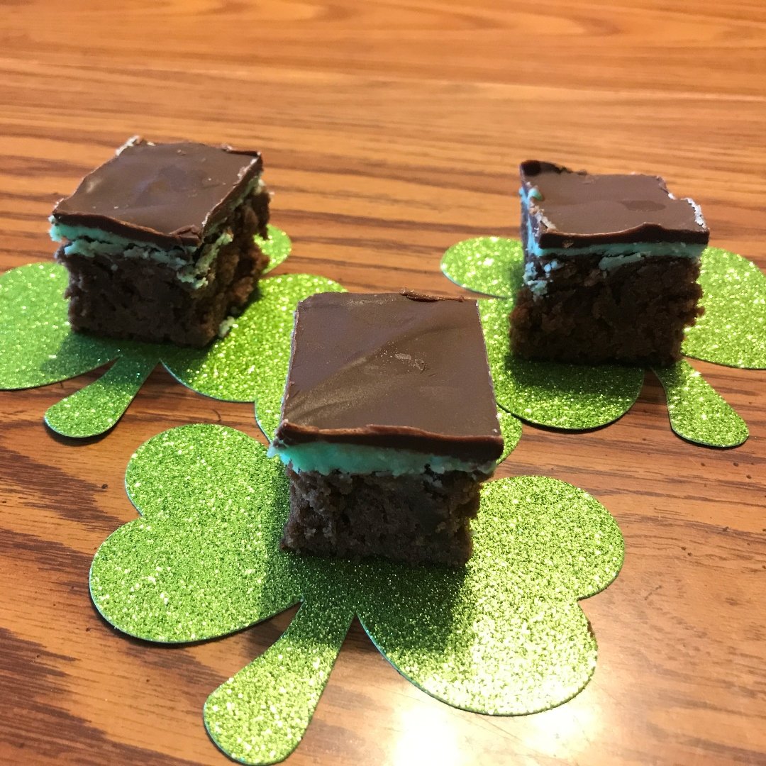 3-layer brownies