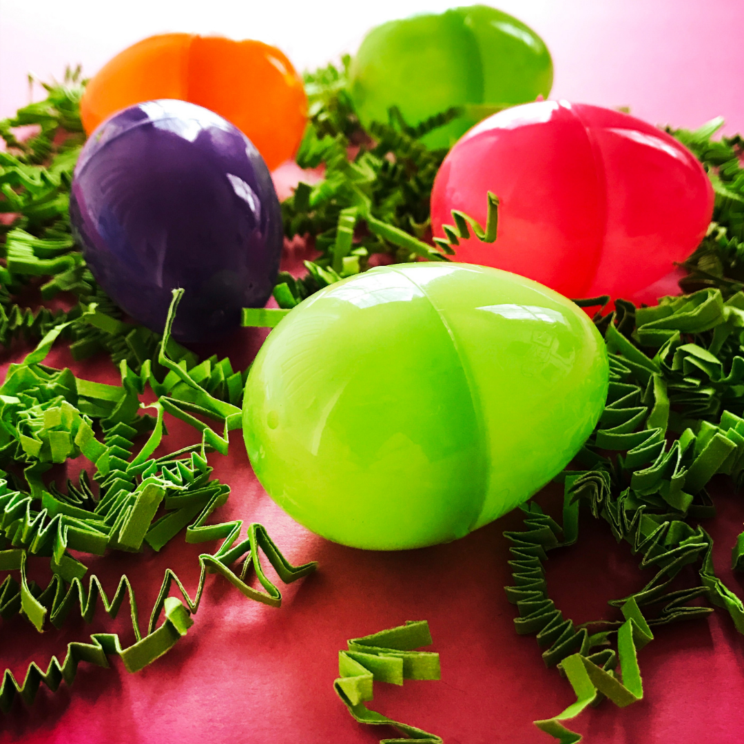 plastic easter eggs