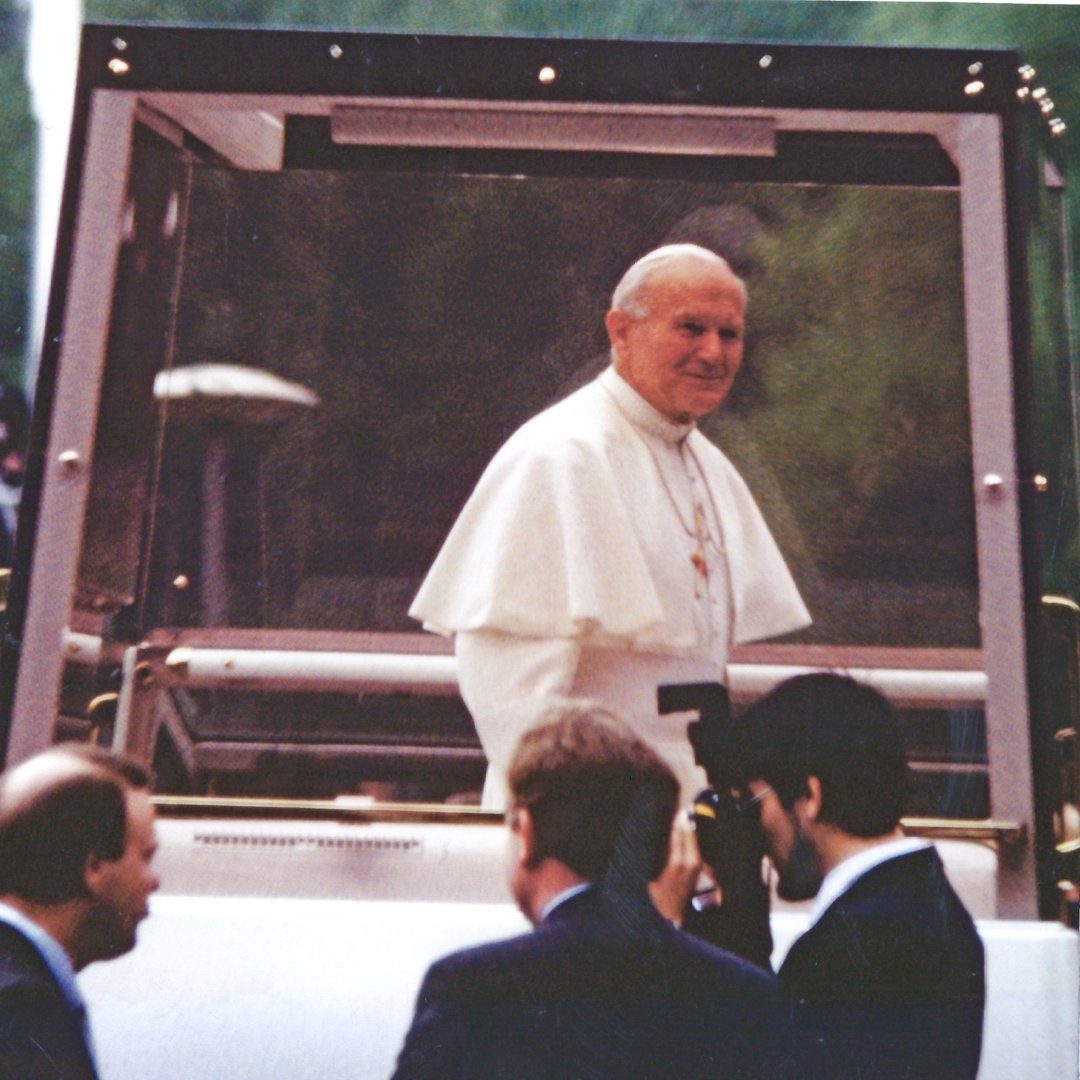 Pope John Paul II early in his pontificate