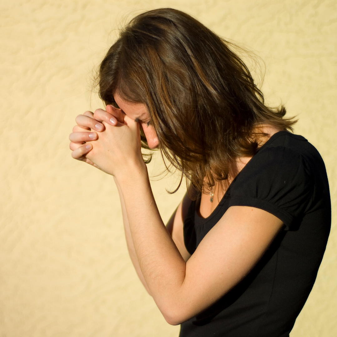 woman praying