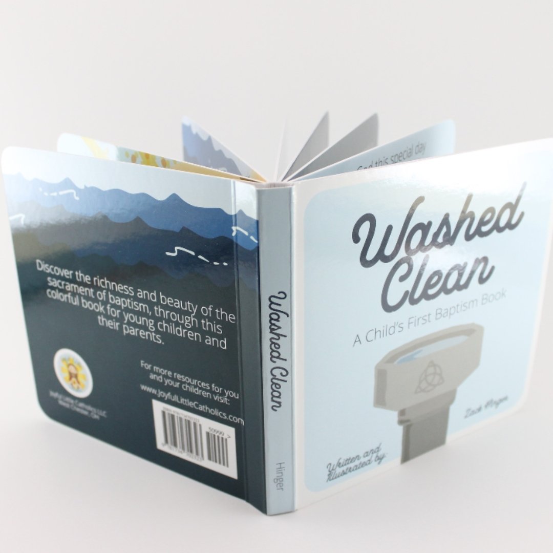 "Washed Clean" board book