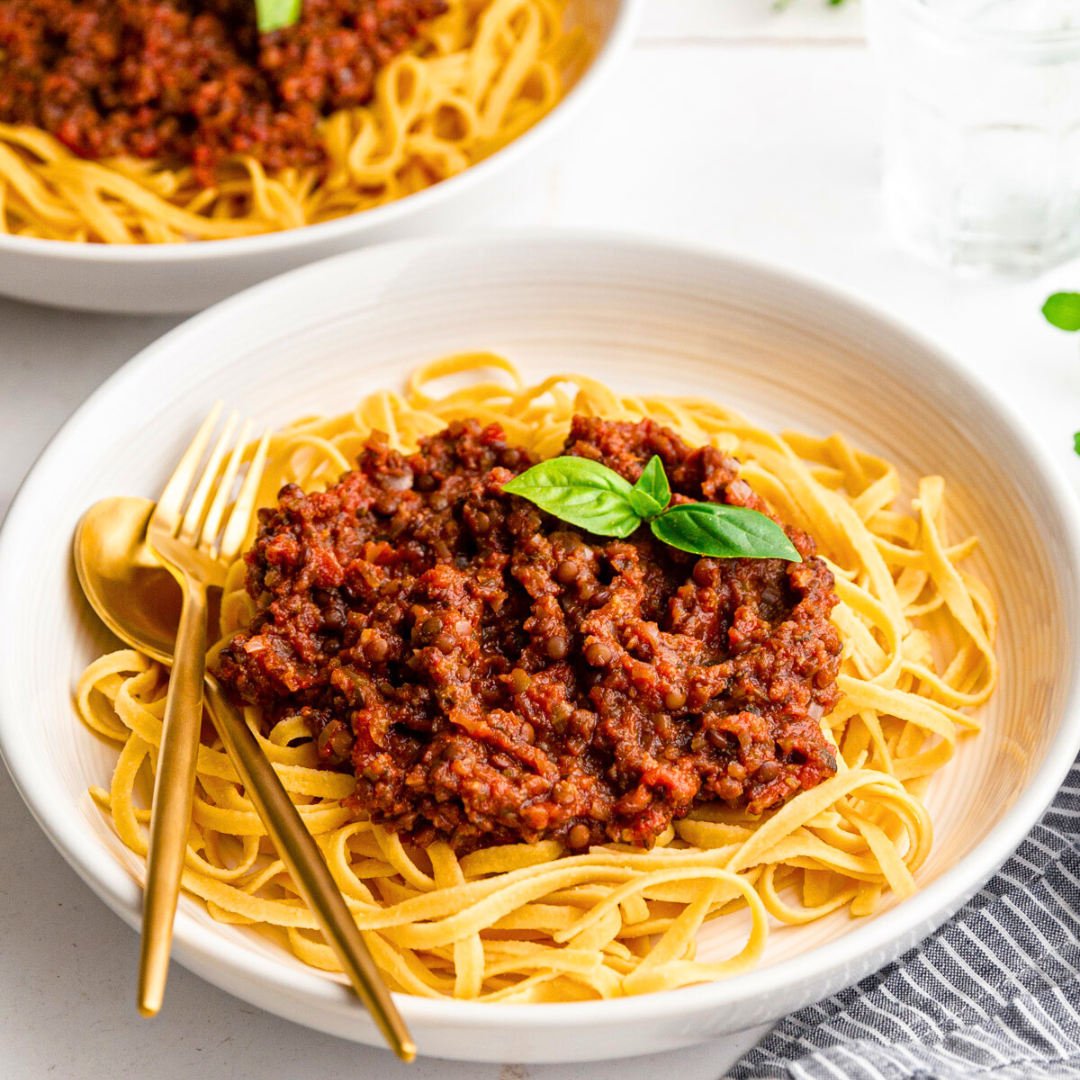 Meatless Friday: Vegan Black Beluga Lentil Bolognese