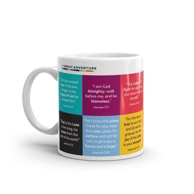 Ascension Bible Timeline Mug
