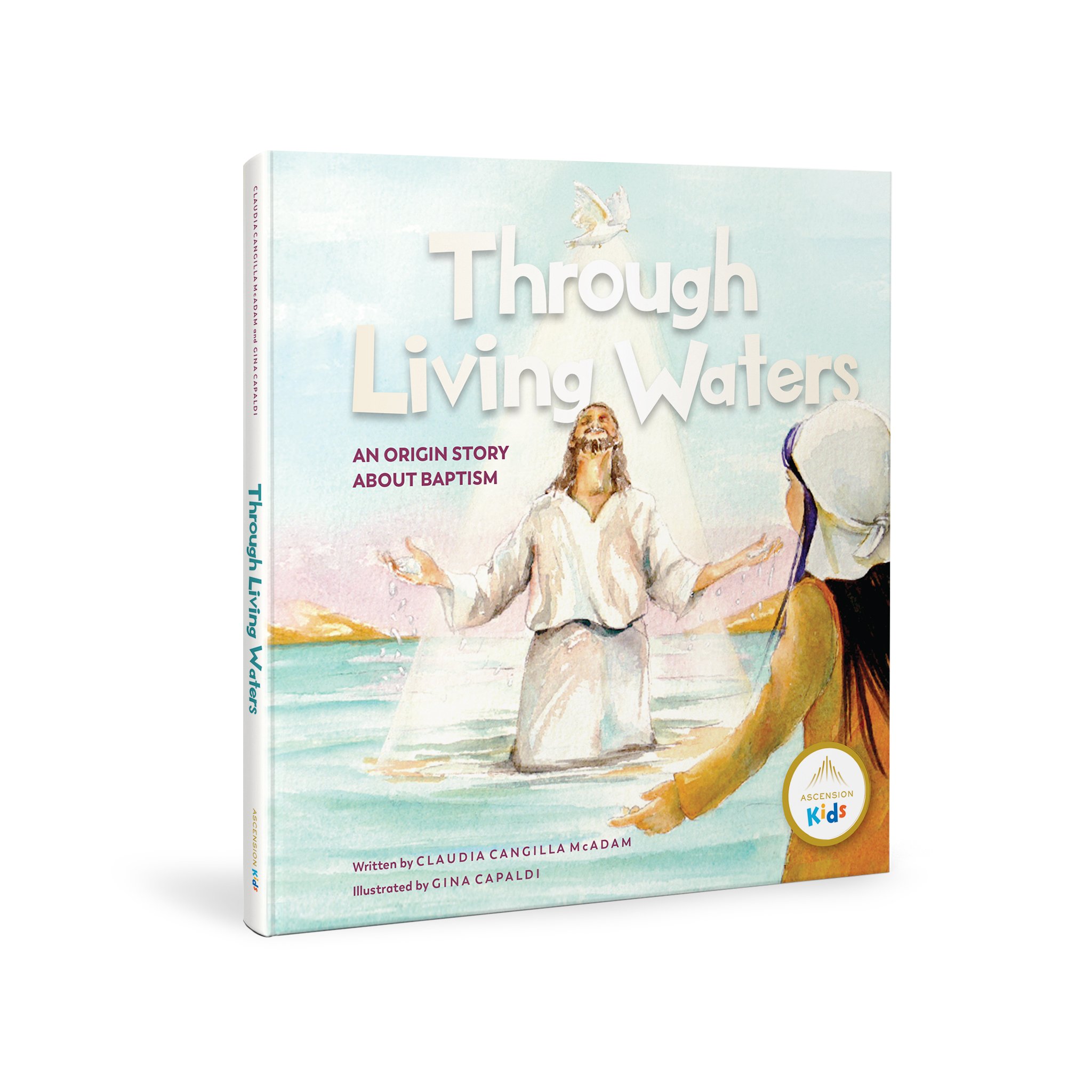 Ascension Through Living Waters 3D Front Cover