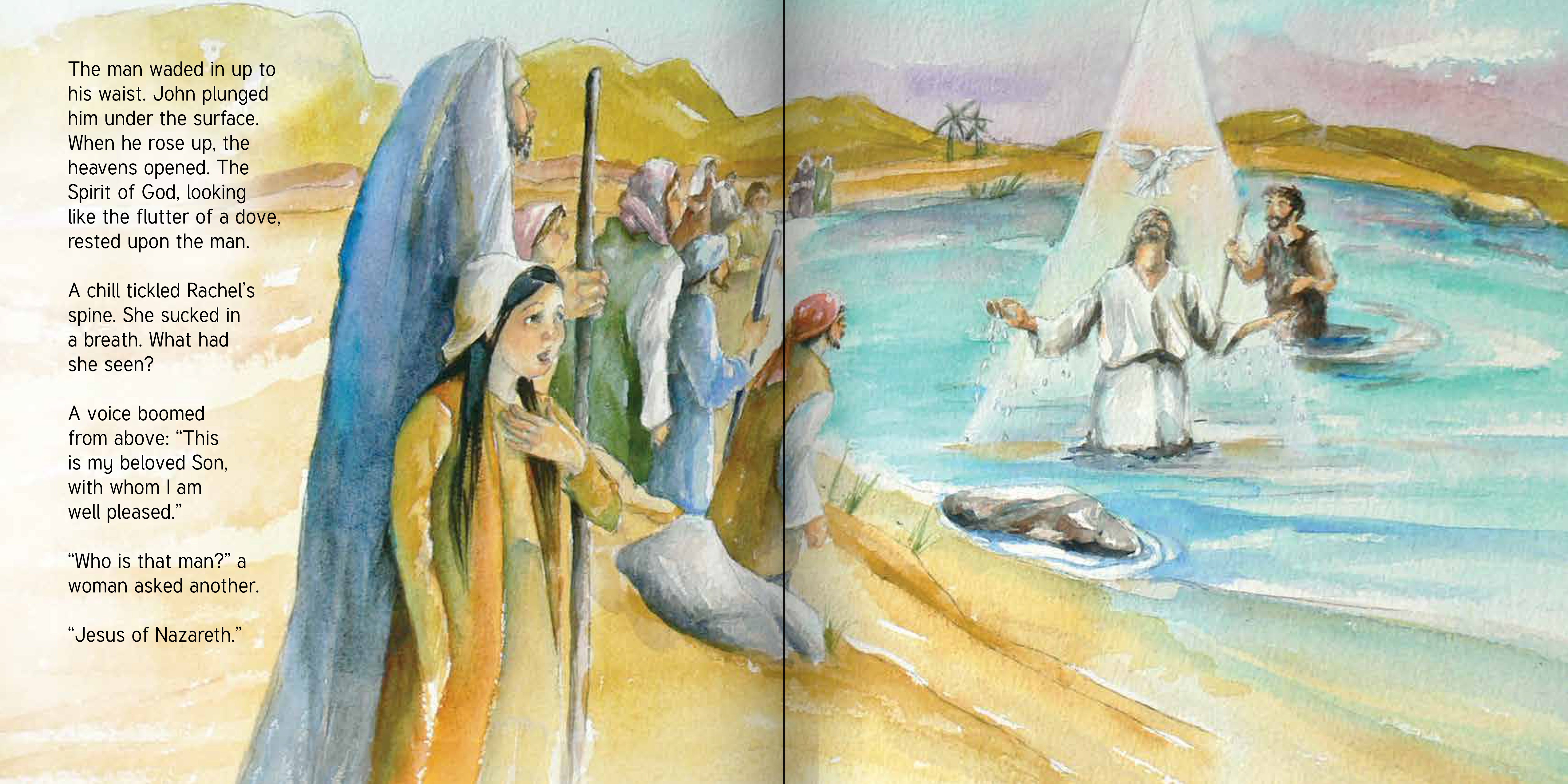 Ascension Through Living Waters Baptism of Jesus Spread