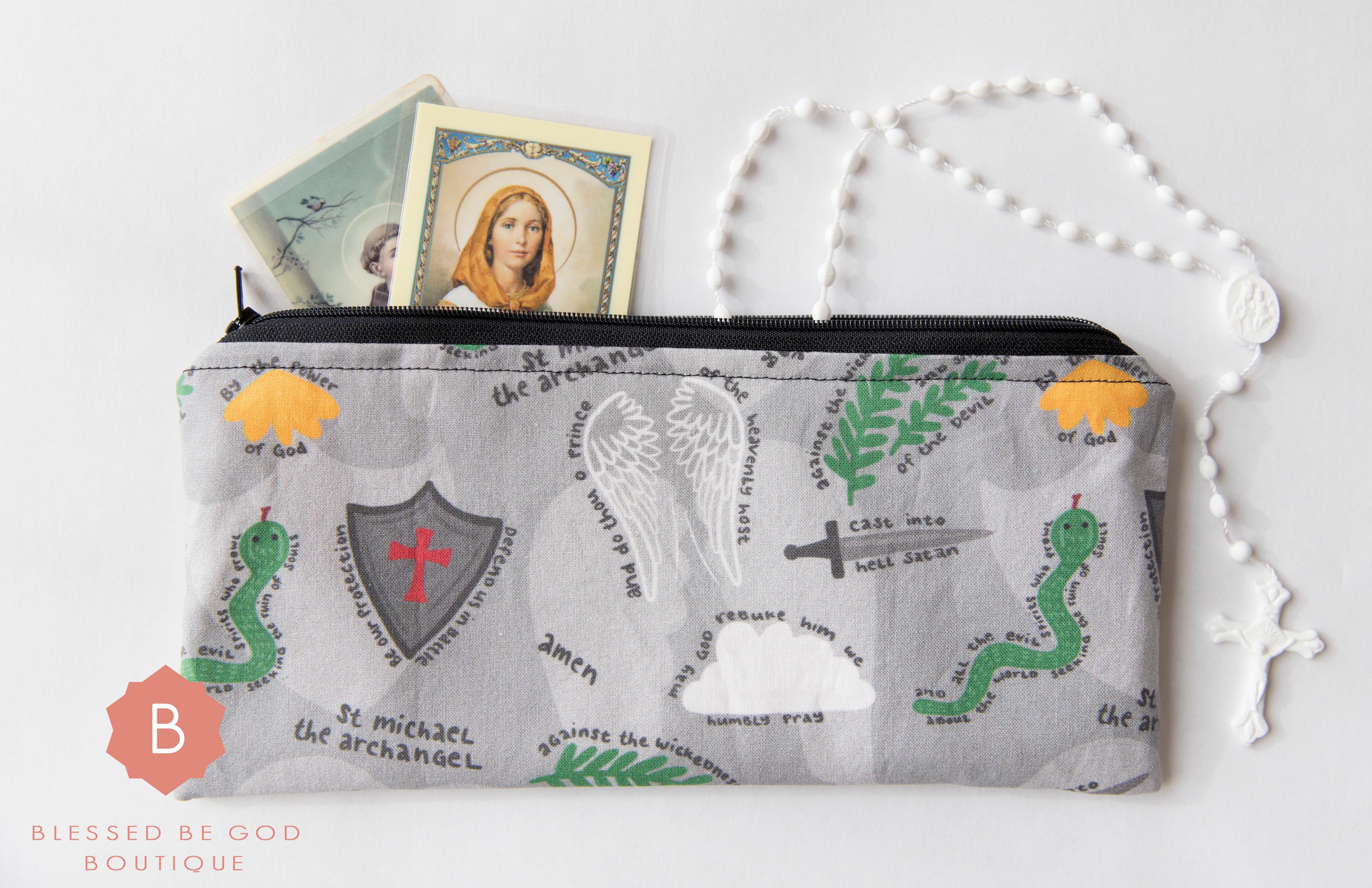 Blessed be God Boy pencil case