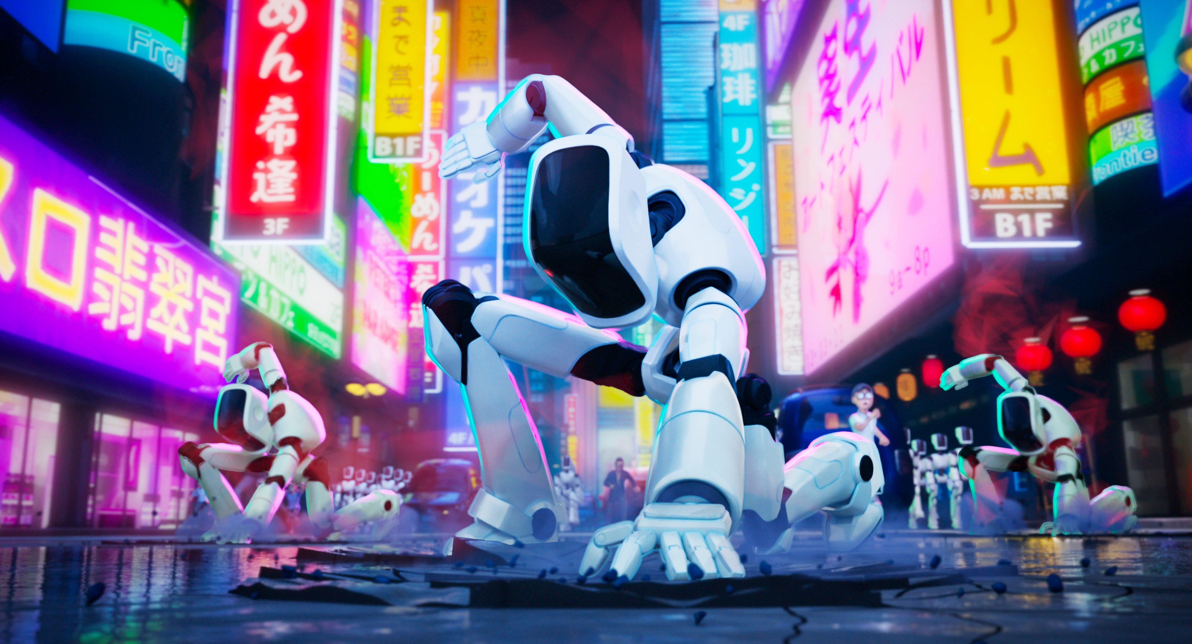 scene from The Marshalls Vs The Machines