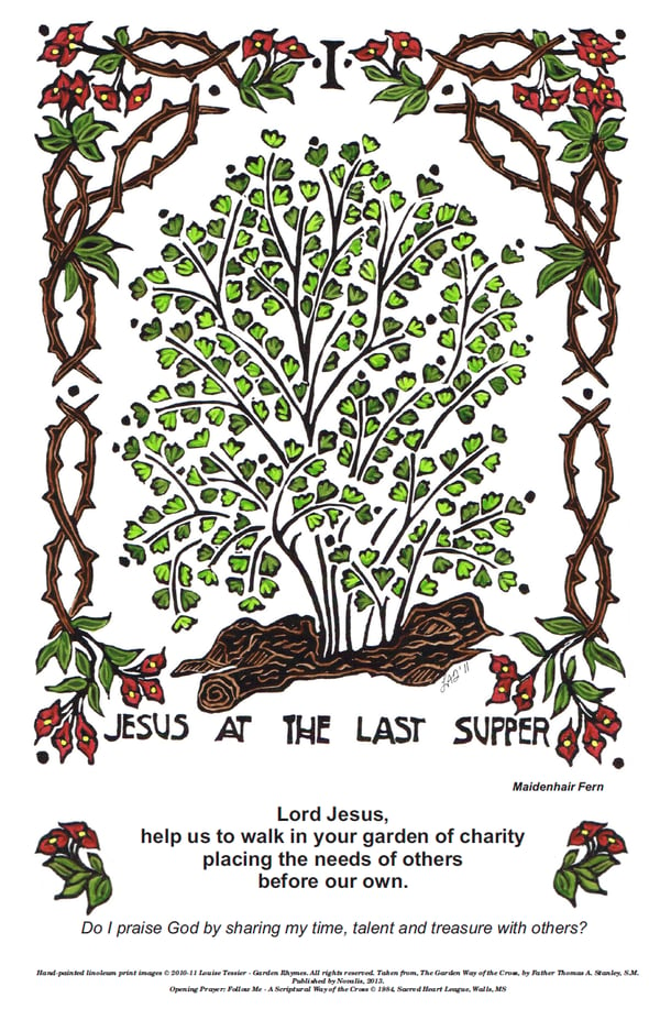 Garden Way of the Cross poster