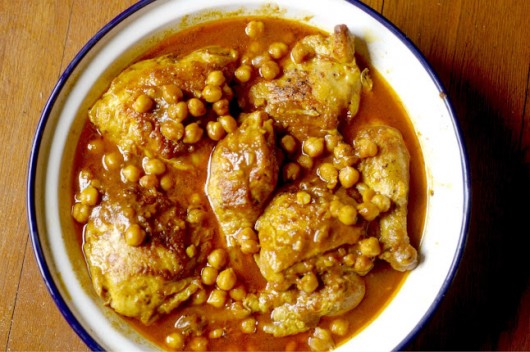 Calcutta Chicken Curry with Chickpeas to Celebrate Blessed Mother Teresa