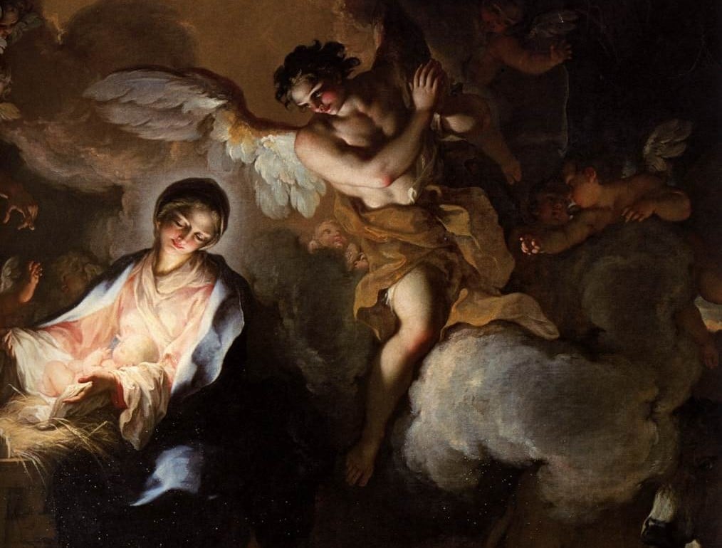 Detail of Adoration of the Shepherds. Antonio Balestra.