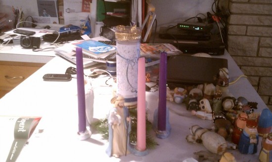 Advent wreath - shepherd