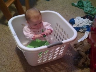 A very tidy baby. Now, where to keep the grade schoolers? Photo courtesy of Meg Matenaer