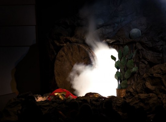 "Empty Tomb - Easter Sunday Morning" by Adam Nollmeyer (2006) via Flickr, all rights reserved.