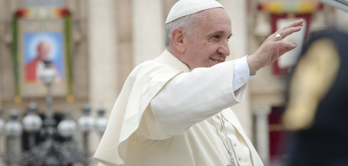 "Canonization 2014-The Canonization of Saint John XXIII and Saint John Paul II" by Aleteia Image Department (2014) via Flickr, CC BY-SA 2.0.