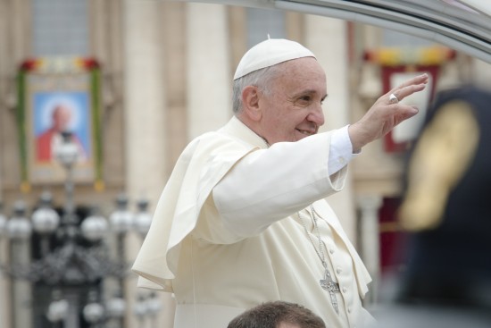 "Canonization 2014-The Canonization of Saint John XXIII and Saint John Paul II" by Aleteia Image Department (2014) via Flickr, CC BY-SA 2.0.