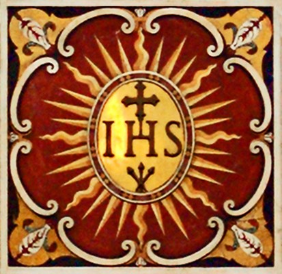 ISH Monogram--the Name of Jesus (2006) by Waiting For The Word (2006) via Flickr, CC.