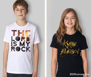 Courtesy of 2535Apparel.com. All rights reserved. Used by permission.