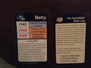 Early American Chrononauts Card Game - Travel Through