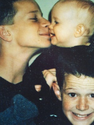 My precious kids 14 years ago
