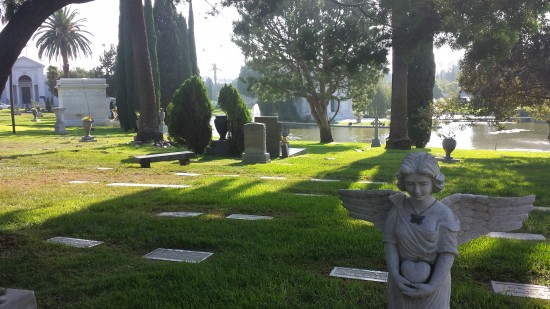 Highlight of my Hollywood Visit - the Hollywood Forever Cemetery
