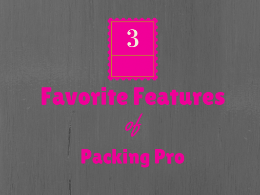 3 Favorite Features of Packing Pro Travel app