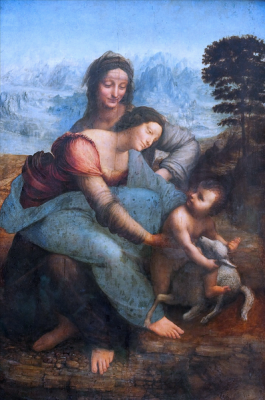 The Virgin and Child with St. Anne: Leonardo da Vinci