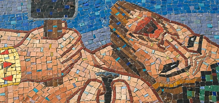 Image: "Jesus is nailed to the cross" by Damian Gadal, December 20, 2009, via Flickr, CC2.0