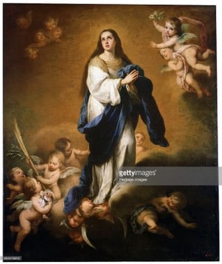 Mary's Assumption by Murillo