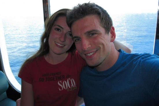 Son #4 Jim and his fiancée Val, newly engaged and planning a 2014 wedding.