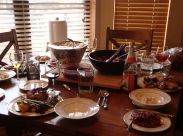 A Feast for Royalty:  Thankful All Year Long