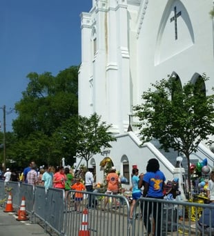 This is the Church in Charleston where the 