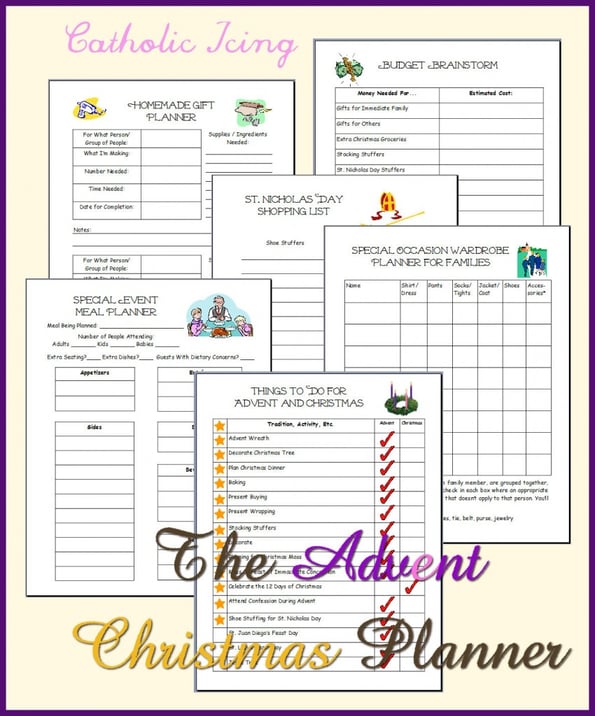 The Advent Christmas Planner