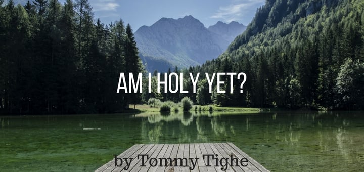 "Am I holy yet?" by Tommy Tighe (CatholicMom.com)