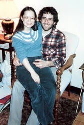 (1982) Our first year of marriage (copyright Ellen Hrkach)