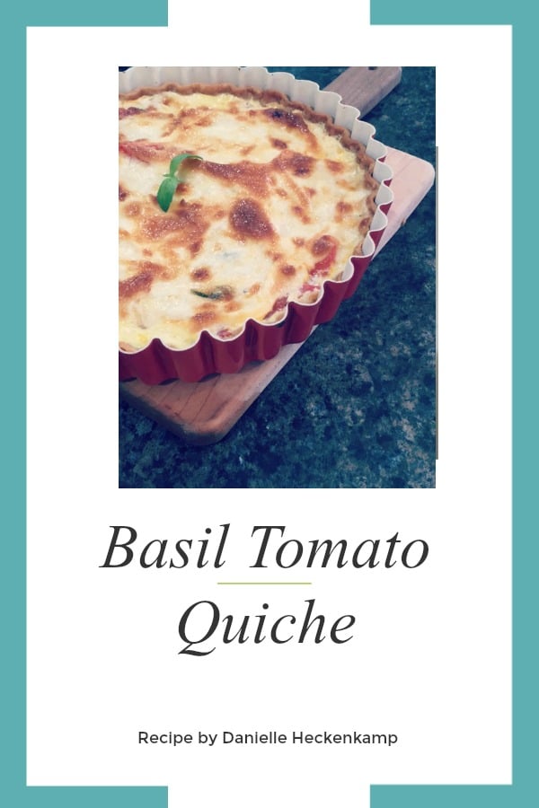 "Meatless Friday: Basil-tomato quiche" by Danielle Heckencamp (CatholicMom.com)